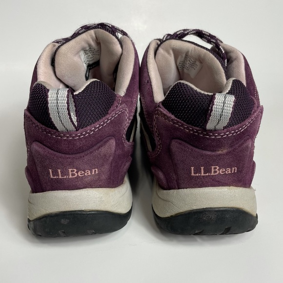 L. L. Bean Hiking Walking Trail Shoes 7.5 Purple - Picture 3 of 9
